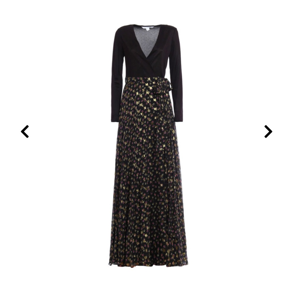Diane Von Furstenberg Aviva evening gown size S